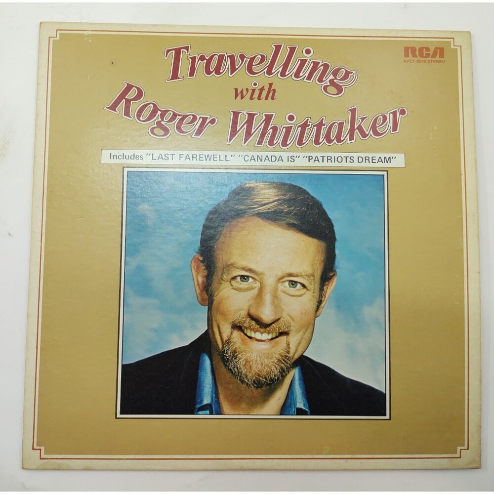 Roger Whittaker – Travelling With Roger Whittaker (1974) RCA Vinyl LP